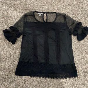 Women’s black blouse